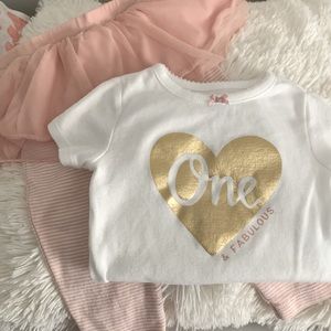 First Birthday Outfit, Carter’s Baby Girl